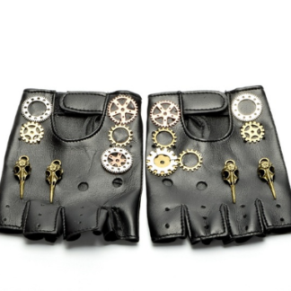 steampunk-gear-fingerless-gloves