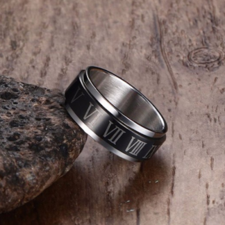 Roman-Numeral-Rotatable-Ring