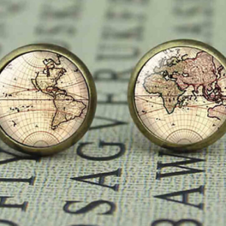 world-map-stud-earrings